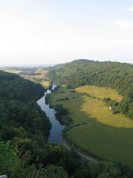 The ever popular view point at Symonds Yat, overlooking the Wye